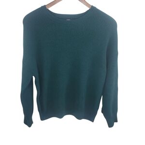 Express Dark Green Sweater Size Medium